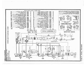 Stewart Warner 1605 schematic circuit diagram
